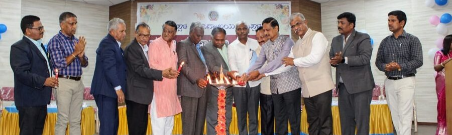 Students on the Koppal University campus